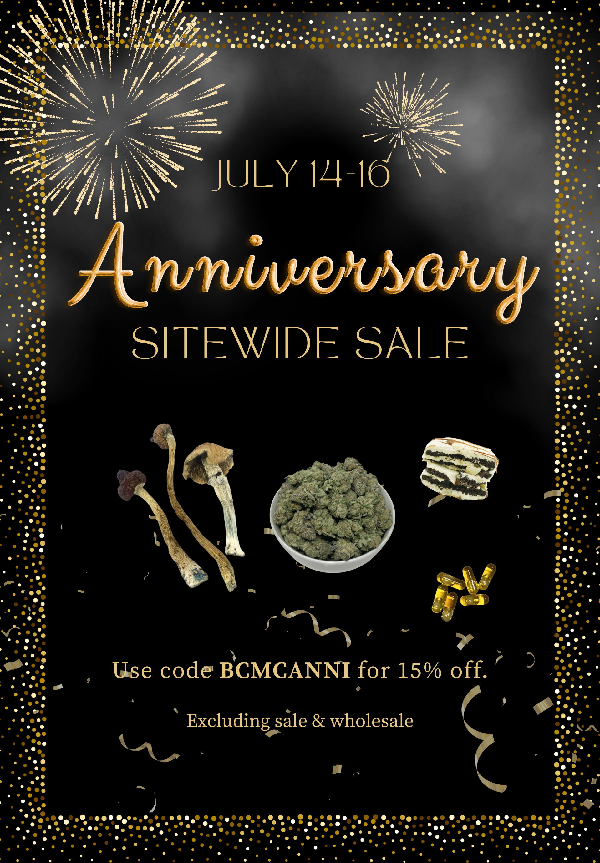 BCMC 7th Year Anniversary Sale!